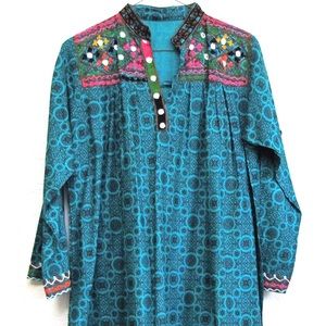 Green kameez kurti desi shirt